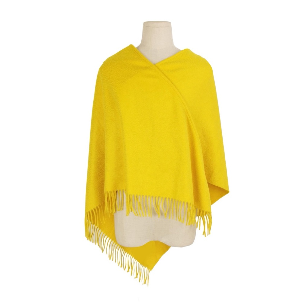 Burberry Bright Yellow Poncho
